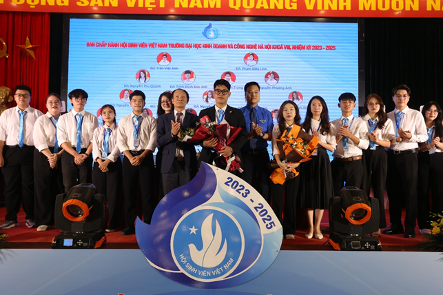 Đại hội đại biểu Hội Sinh viên Việt Nam lần thứ VIII, nhiệm kỳ 2023 - 2025 Trường Đại học Kinh doanh và Công nghệ Hà Nội