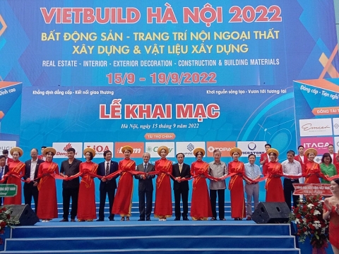 Triển lãm Vietbuild 2022 tại Hà Nội: Với quy 150 gian hàng đến từ 360 doanh nghiệp trong và ngoài nước
