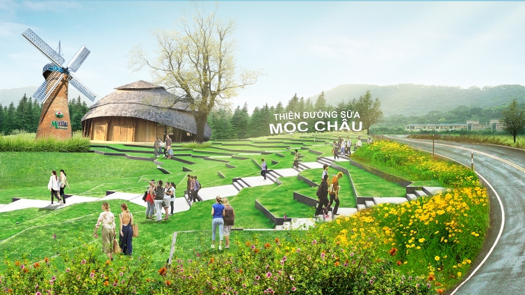 Thiên đường sữa trên thảo nguyên xanh Mộc Châu, dự án “khủng” của 2 ông lớn ngành sữa Thiên đường sữa trên thảo nguyên xanh Mộc Châu, dự án “khủng” của 2 ông lớn ngành sữa