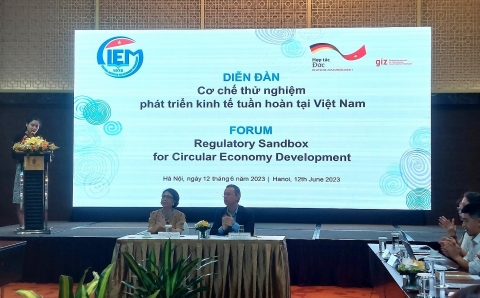 Xây dựng cơ chế thử nghiệm chính sách cho phát triển kinh tế tuần hoàn ở Việt Nam