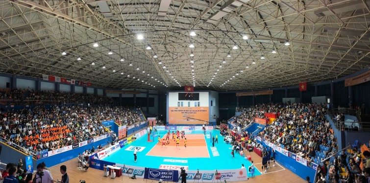 Khai mạc Giải bóng chuyền vô địch các CLB nữ châu Á năm 2023 tại Vĩnh Phúc