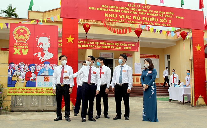 Tỉnh Yên Bái công bố kết quả cuộc bầu cử đại biểu Quốc hội khóa XV và đại biểu Hội đồng nhân dân các cấp nhiệm kỳ 2021 - 2026.