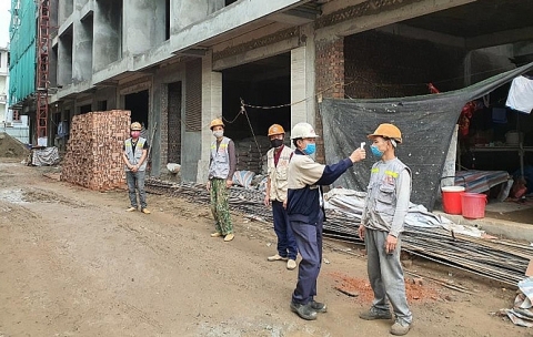 Bắc Ninh: Xét nghiệm tối thiểu 1 lần/tuần cho 100% người làm trên các công trường thi công