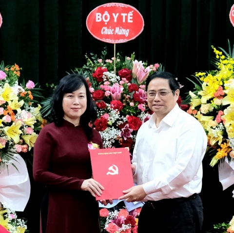 Bí thư Bắc Ninh Đào Hồng Lan giữ chức Bí thư Ban Cán sự Đảng, Quyền Bộ trưởng Bộ Y tế