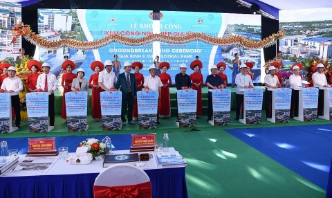 Bắc Ninh khởi công Dự án Khu công nghiệp Gia Bình II