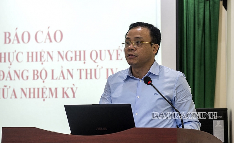 Bí thư Tỉnh ủy Bắc Ninh Nguyễn Anh Tuấn làm việc với Đảng bộ Ban Quản lý các Khu Công nghiệp tỉnh