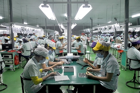 Chỉ số sử dụng lao động của các doanh nghiệp công nghiệp tại Vĩnh Phúc tăng hơn 3%