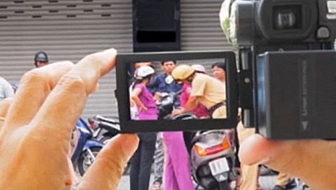 Người dân được ghi âm, ghi hình hoạt động của Cảnh sát giao thông