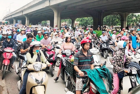 Lấy ý kiến về việc cấm đi xe máy một số khu vực ở Hà Nội