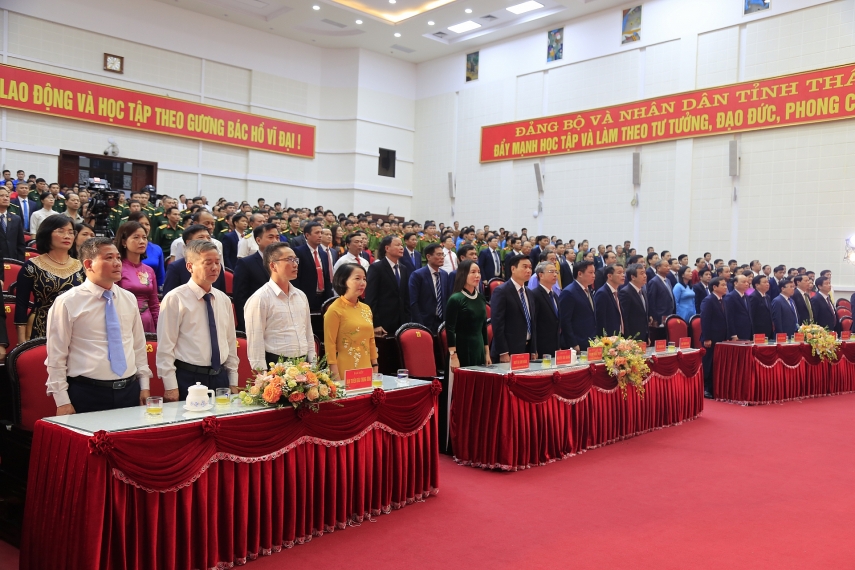 Tổ chức trọng thể Lễ kỷ niệm 65 năm Ngày Bác Hồ về thăm tỉnh Thái Bình lần thứ ba