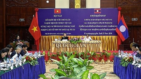 Hội thảo chuyên đề giữa Quốc hội Việt Nam và Quốc hội Lào