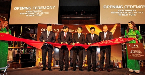 Vietcombank là ngân hàng Việt Nam đầu tiên mở văn phòng đại diện tại Mỹ