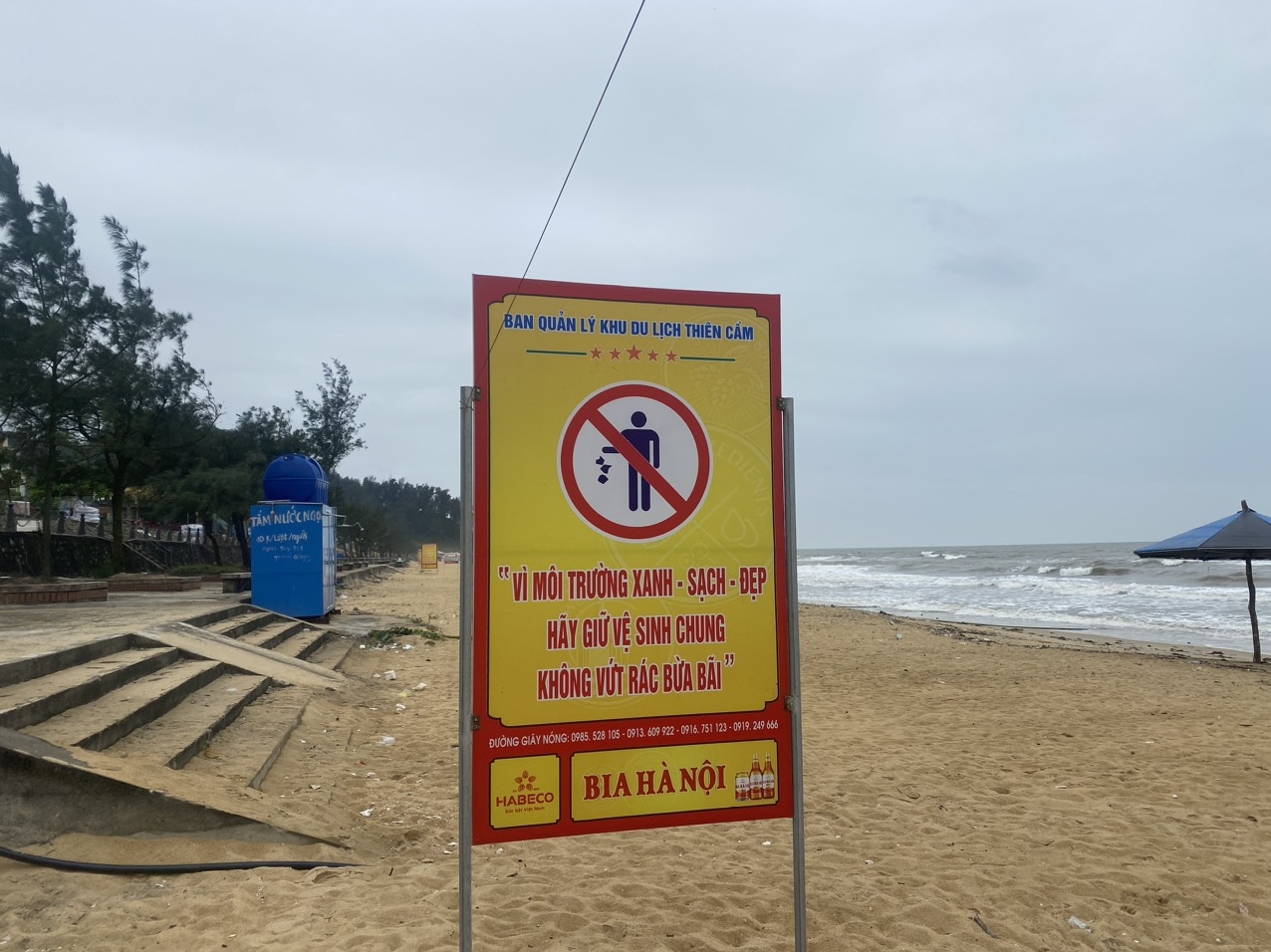 Hà Tĩnh: Biển Thiên Cầm phát triển du lịch gắn liền với bảo vệ môi trường Hà Tĩnh: Biển Thiên Cầm phát triển du lịch gắn liền với bảo vệ môi trường