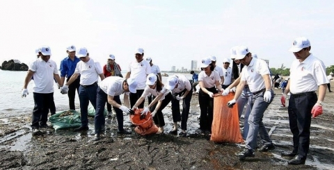 Bộ trưởng Đặng Quốc Khánh phát động bảo vệ môi trường, biển và hải đảo