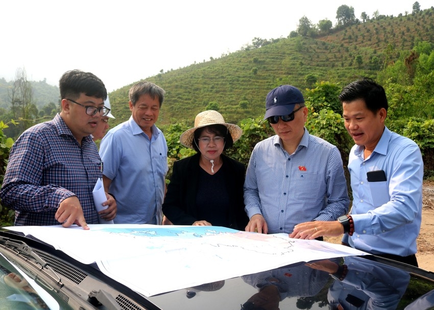 Khảo sát thực địa dự án đường kết nối Khánh Hòa, Ninh Thuận, Lâm Đồng