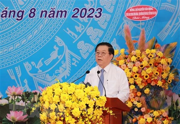 Bình Phước: Trưởng Ban Tuyên giáo Trung ương tham dự Hội nghị văn hóa năm 2023 Bình Phước: Trưởng Ban Tuyên giáo Trung ương tham dự Hội nghị văn hóa năm 2023