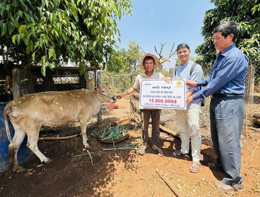 Gia Lai: Cùng chung tay xoa dịu nỗi đau chất độc da cam Gia Lai: Cùng chung tay xoa dịu nỗi đau chất độc da cam