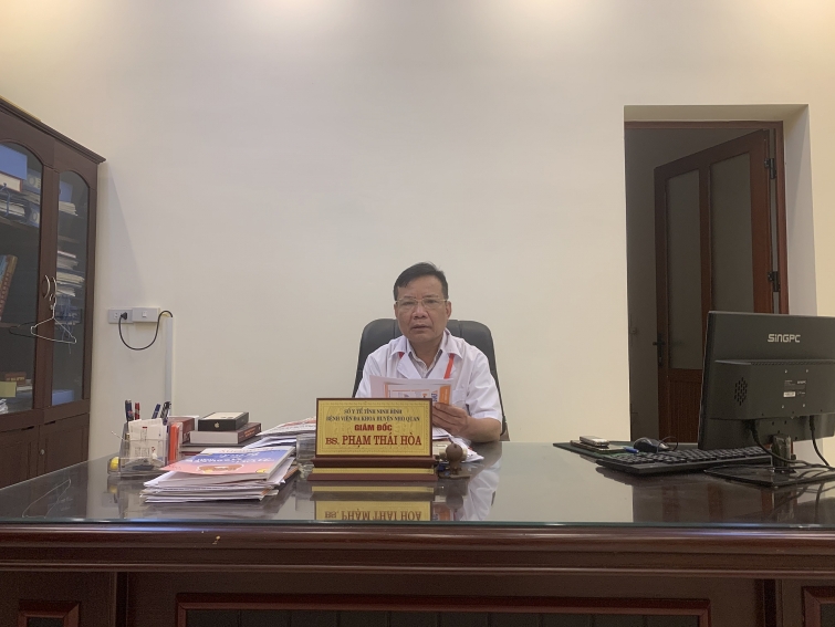 Ninh Bình: Bệnh viện Đa khoa huyện Nho Quan hết lòng chăm sóc sức khỏe nhân dân