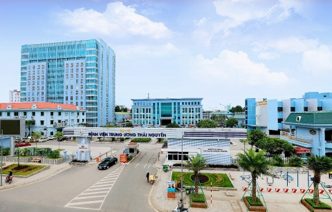 Bệnh viện Trung ương Thái Nguyên, cơ sở y tế sạch đẹp, hiện đại, thân thiện
