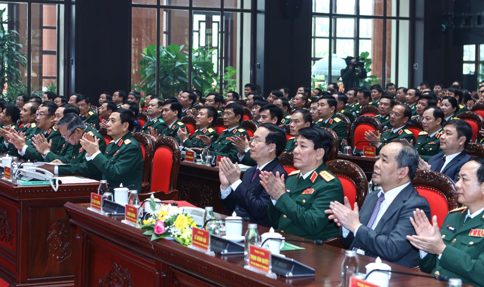 Chủ tịch nước Võ Văn Thưởng dự Tuyên dương gương mặt trẻ tiêu biểu, gương mặt trẻ triển vọng toàn quân năm 2022