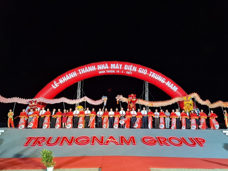 Trungnam Group khánh thành nhà máy Điện gió lớn nhất Việt Nam