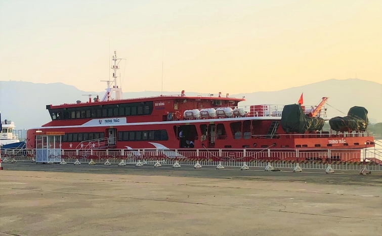 Khởi động tour du lịch Đà Nẵng - Lý Sơn bằng tàu cao tốc đường thủy