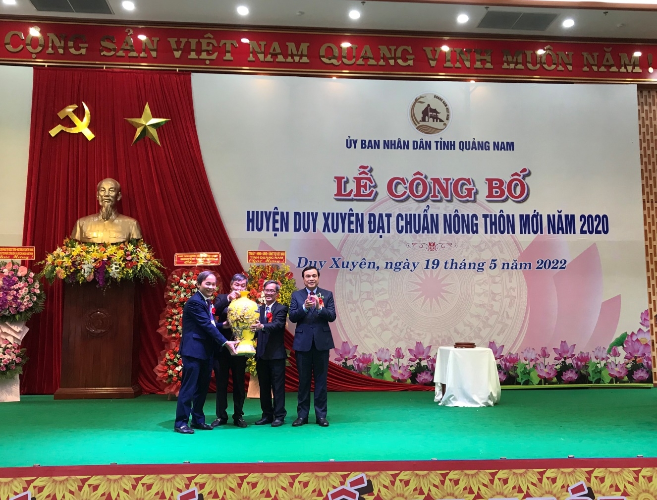 Huyện Duy Xuyên  về đích trong xây dựng Nông thôn mới
