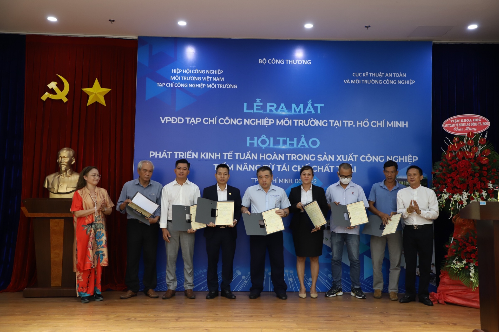 Ra mắt Văn phòng đại diện Tạp chí Công nghiệp môi trường tại TP. Hồ Chí Minh