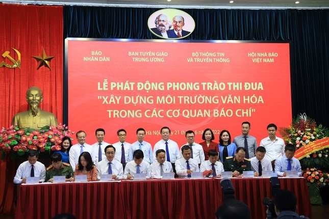 Công bố tiêu chí cơ quan báo chí văn hoá và văn hoá của người làm báo Việt Nam