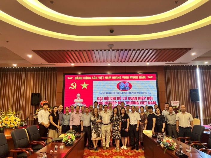 Đại hội Chi bộ Cơ quan Hiệp hội Công nghiệp môi trường Việt Nam (nhiệm kỳ 2022 - 2025) thành công tốt đẹp