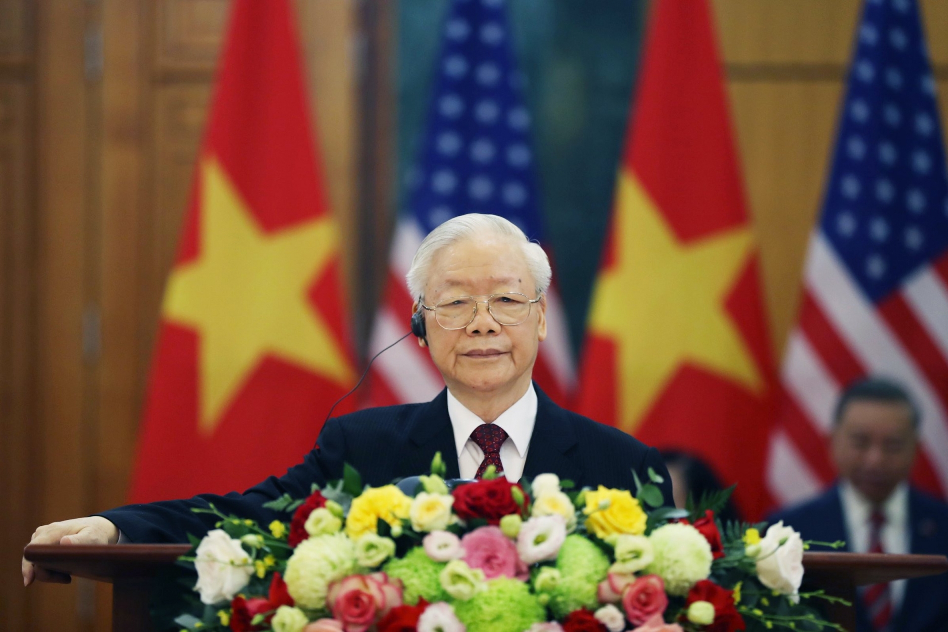 Phát biểu của Tổng Bí thư Nguyễn Phú Trọng với báo chí sau hội đàm Việt-Mỹ