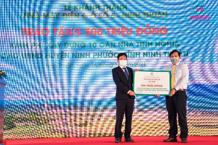 Trungnam Group khánh thành Dự án Nhà máy điện gió số 5 tại tỉnh Ninh Thuận