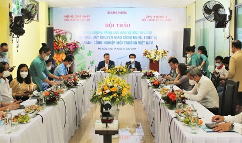 Thúc đẩy chuyển giao công nghệ, thiết bị ngành Công nghiệp môi trường Việt Nam