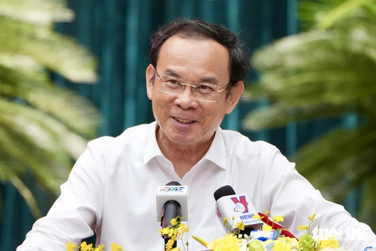 Bí thư Thành ủy Thành phố Nguyễn Văn Nên kết luận Hội nghị.