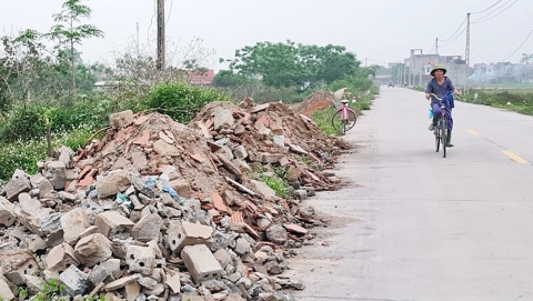 Tăng cường quản lý chất thải rắn xây dựng tại Bắc Giang