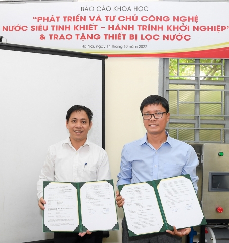 Công nghệ CDI - hệ thống lọc nước bằng điện cực kết hợp của người Việt