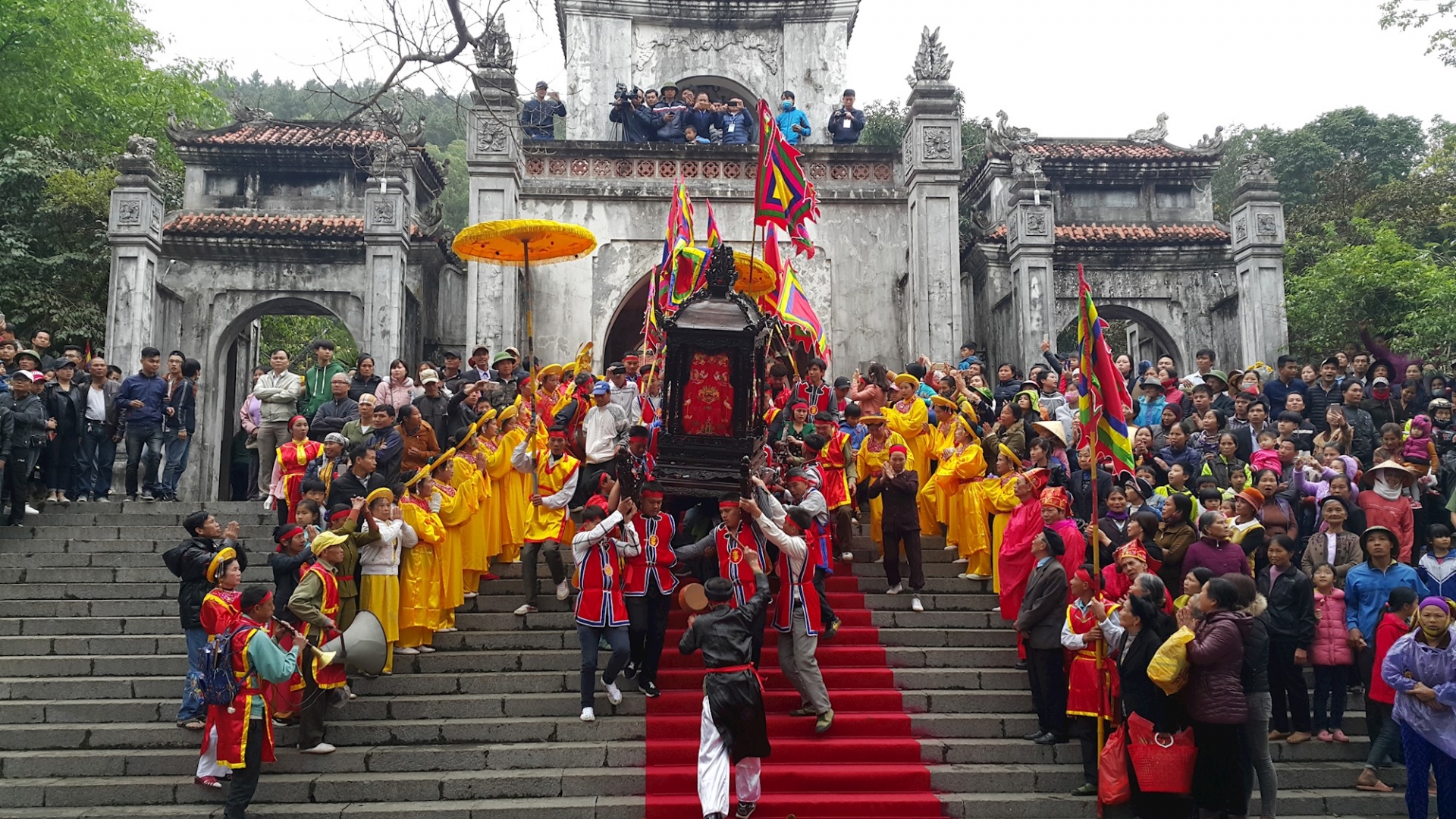 Lễ hội đền Bà Triệu được công nhận là Di sản văn hóa phi vật thể quốc gia