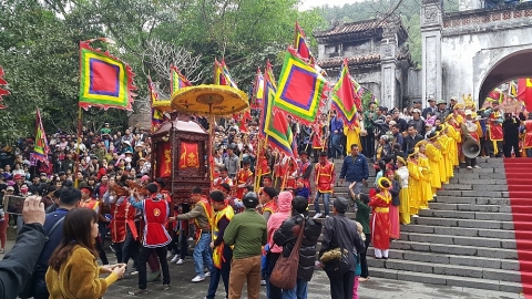 Lễ hội đền Bà Triệu được công nhận là Di sản văn hóa phi vật thể quốc gia