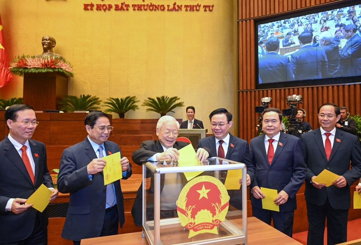 Ông Võ Văn Thưởng được bầu làm Chủ tịch nước Cộng hòa xã hội chủ nghĩa Việt Nam nhiệm kỳ 2021-2026