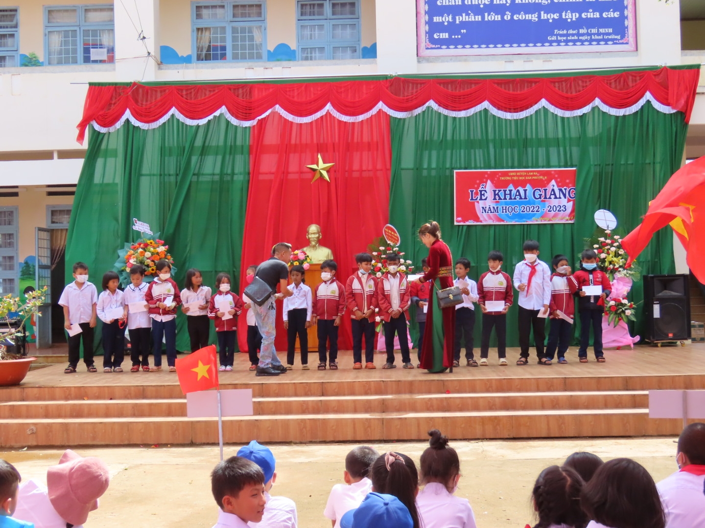 Huyện Lâm Hà (Lâm Đồng): Buổi khai trường nhiều niềm vui ở Trường Tiểu học Đan Phượng II