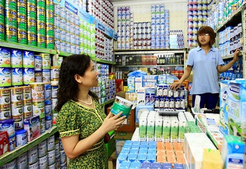Một số mặt hàng sữa bị từ chối giảm thuế nhập khẩu