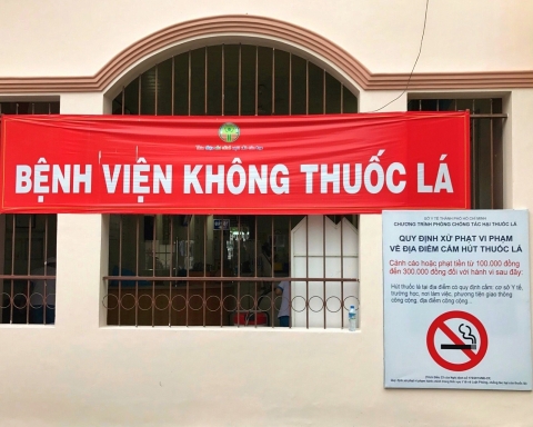 Bện viện Nhi Đồng 2: Ngôi nhà thân thiện không khói thuốc