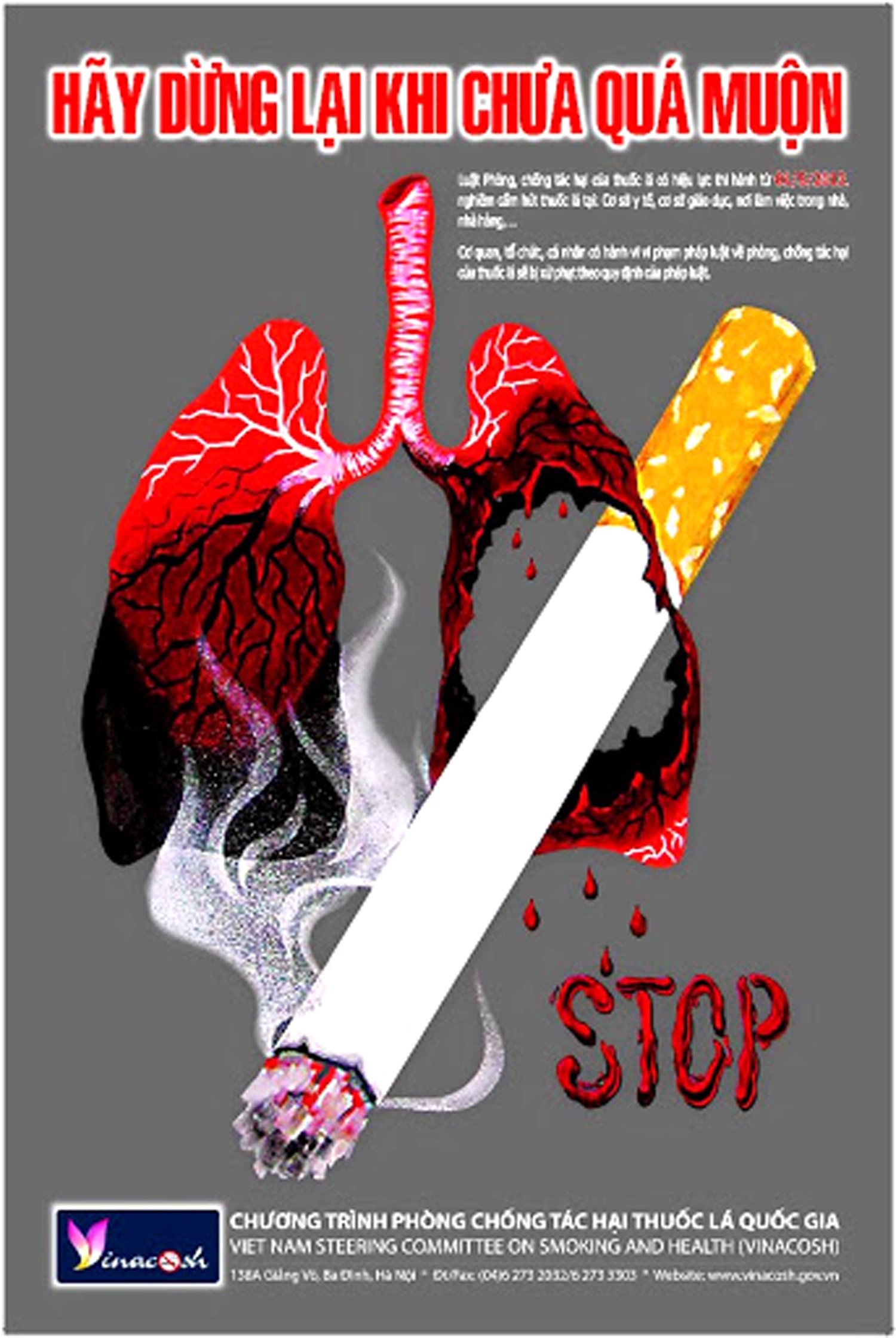 Hút thuốc và căn bệnh ung thư phổi