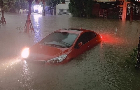 Thái Nguyên: Huy động quân đội hỗ trợ người dân sau trận mưa lớn