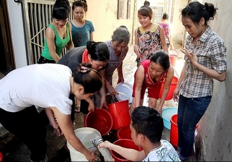 Hà Nội: Tiếp tục xét nghiệm mẫu 'nước sông Đà' tại một số chung cư