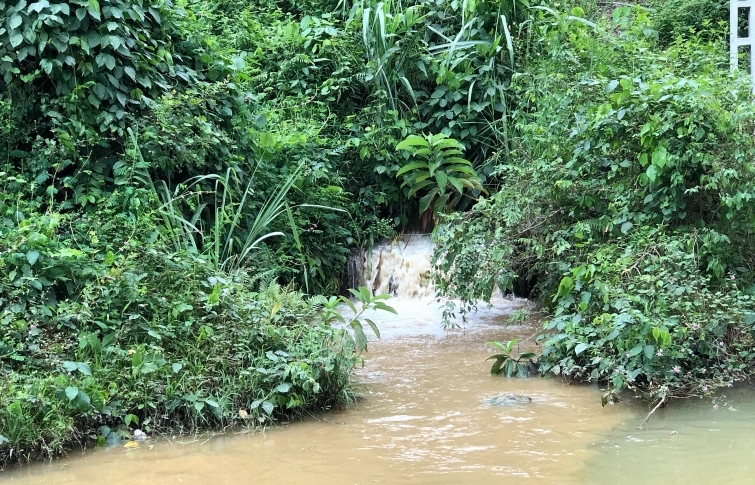 Con suối "ngậm dầu" gây ô nhiễm nước sạch sông Đà giờ ra sao?