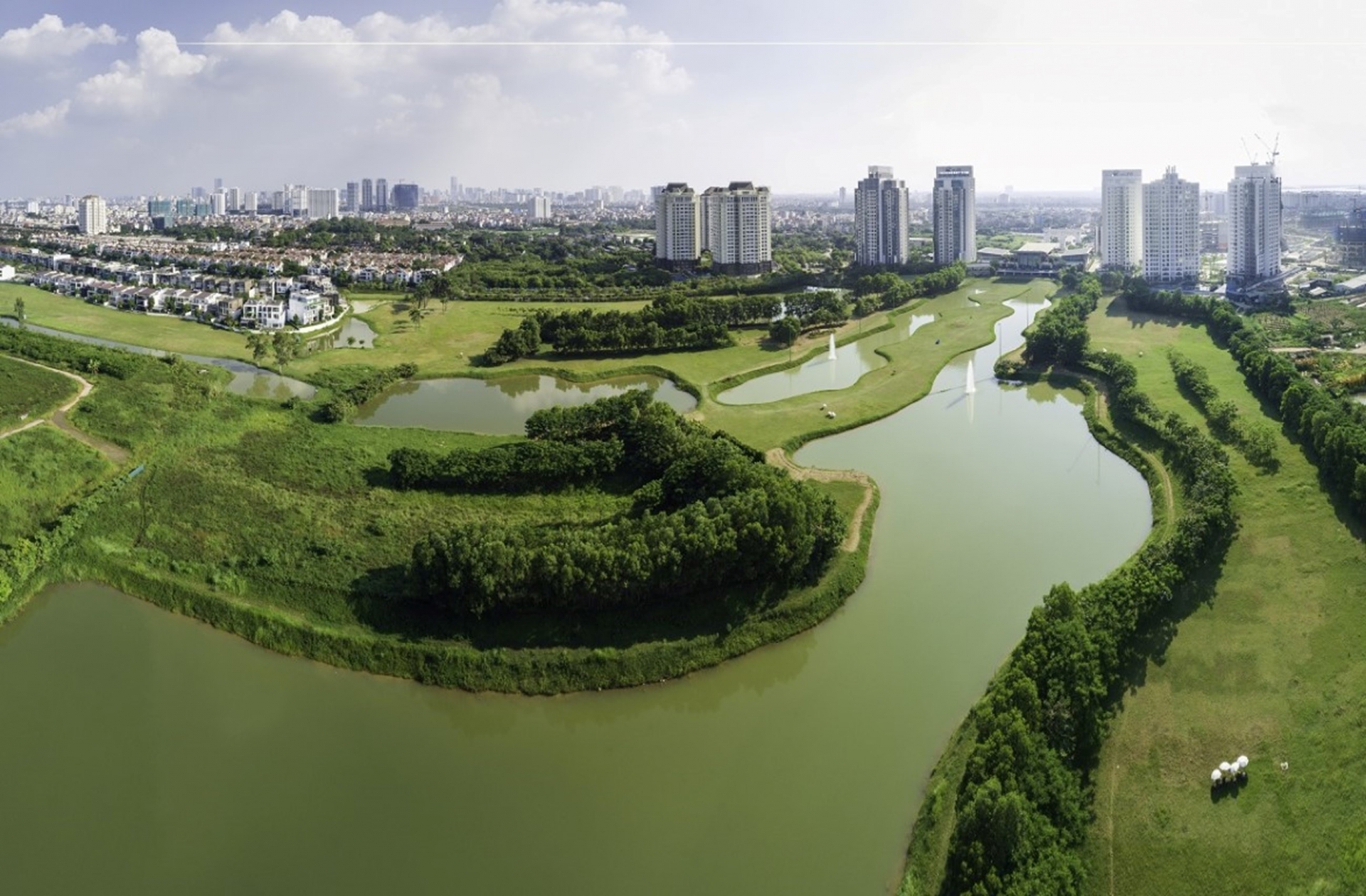 Dấu ấn khu đô thị nghỉ dưỡng tại Hà Nội Dấu ấn khu đô thị nghỉ dưỡng tại Hà Nội