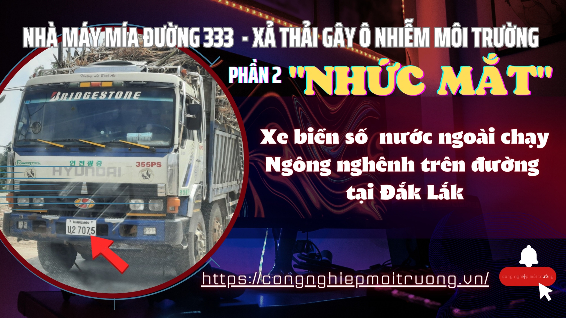"Nhức mắt" xe biển số nước ngoài ngông nghênh trên đường tại Đắk Lắk